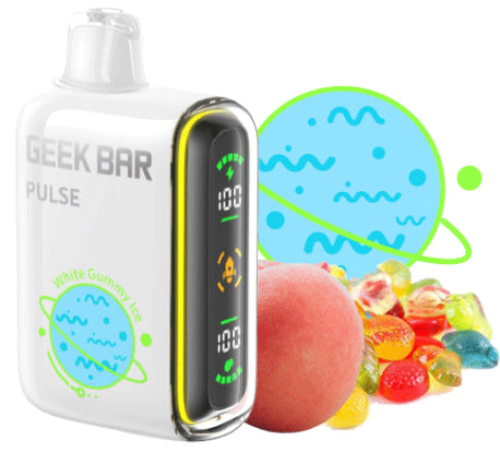 GEEK BAR PULSE White Gummy Ice