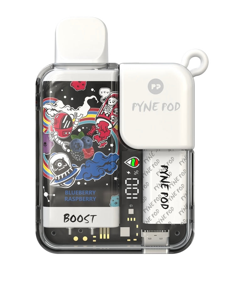 PYNE POD (Blue Raspberry) 8500 puffs – Insta Smoke And Vape