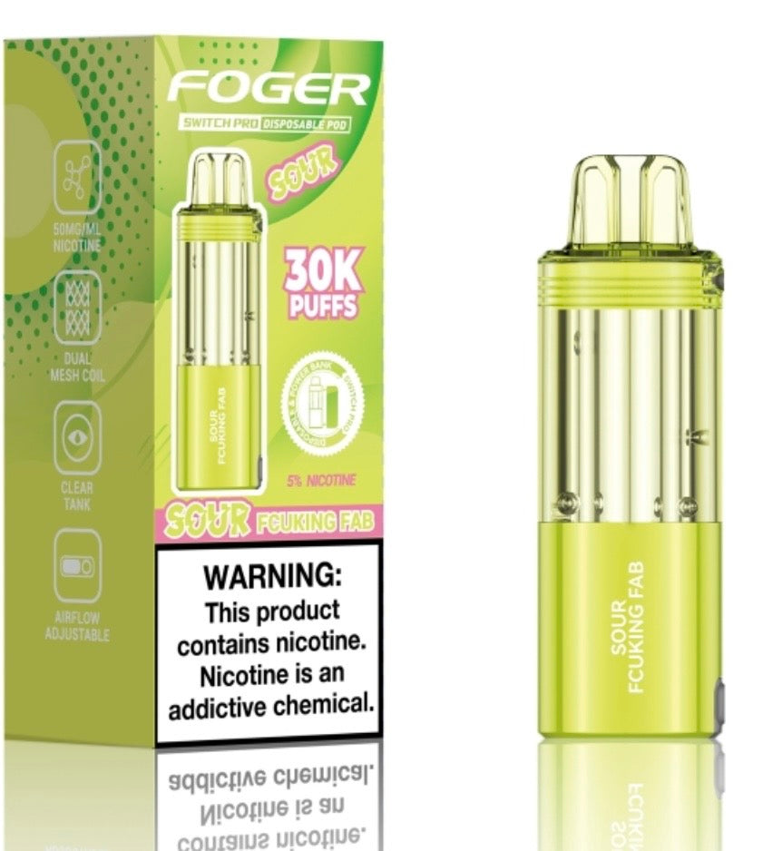 FOGER POD (SOUR FCUKING FAB)