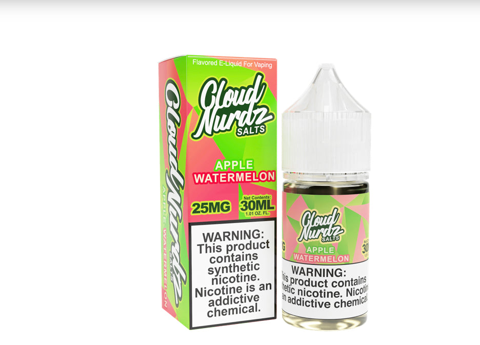 Cloud Nerdz Salt Nic (Apple Watermelon 25mg)