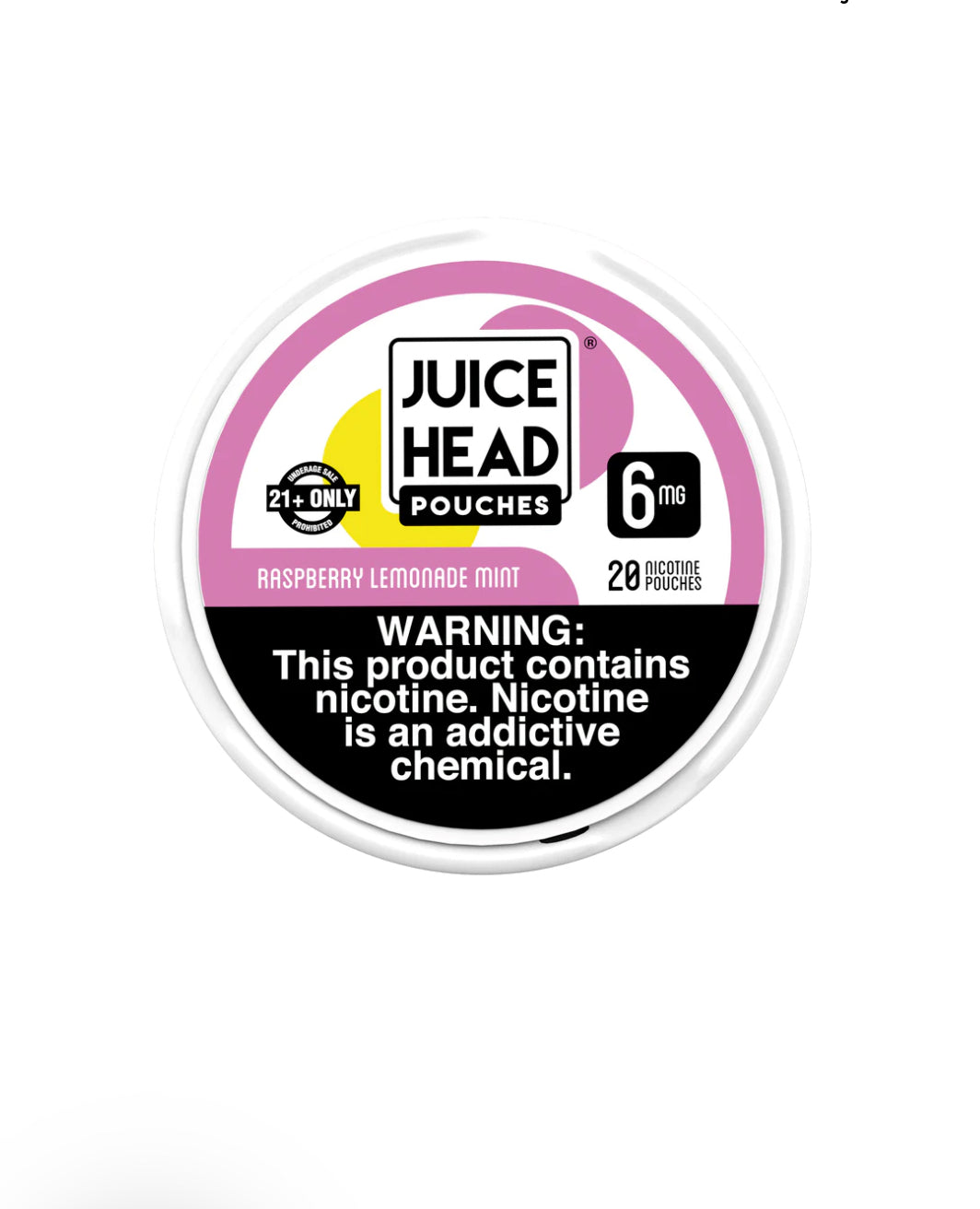 Juice Head Pouches (Raspberry Lemonade Mint) 6mg & 12mg