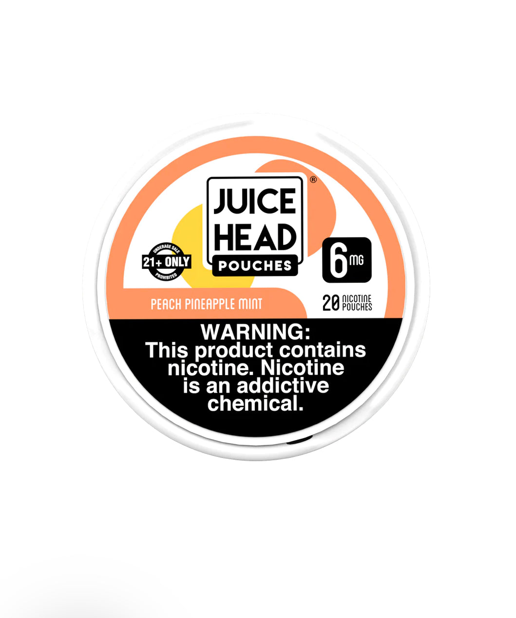 Juice Head Pouches (Peach Pineapple Mint) 6mg & 12mg