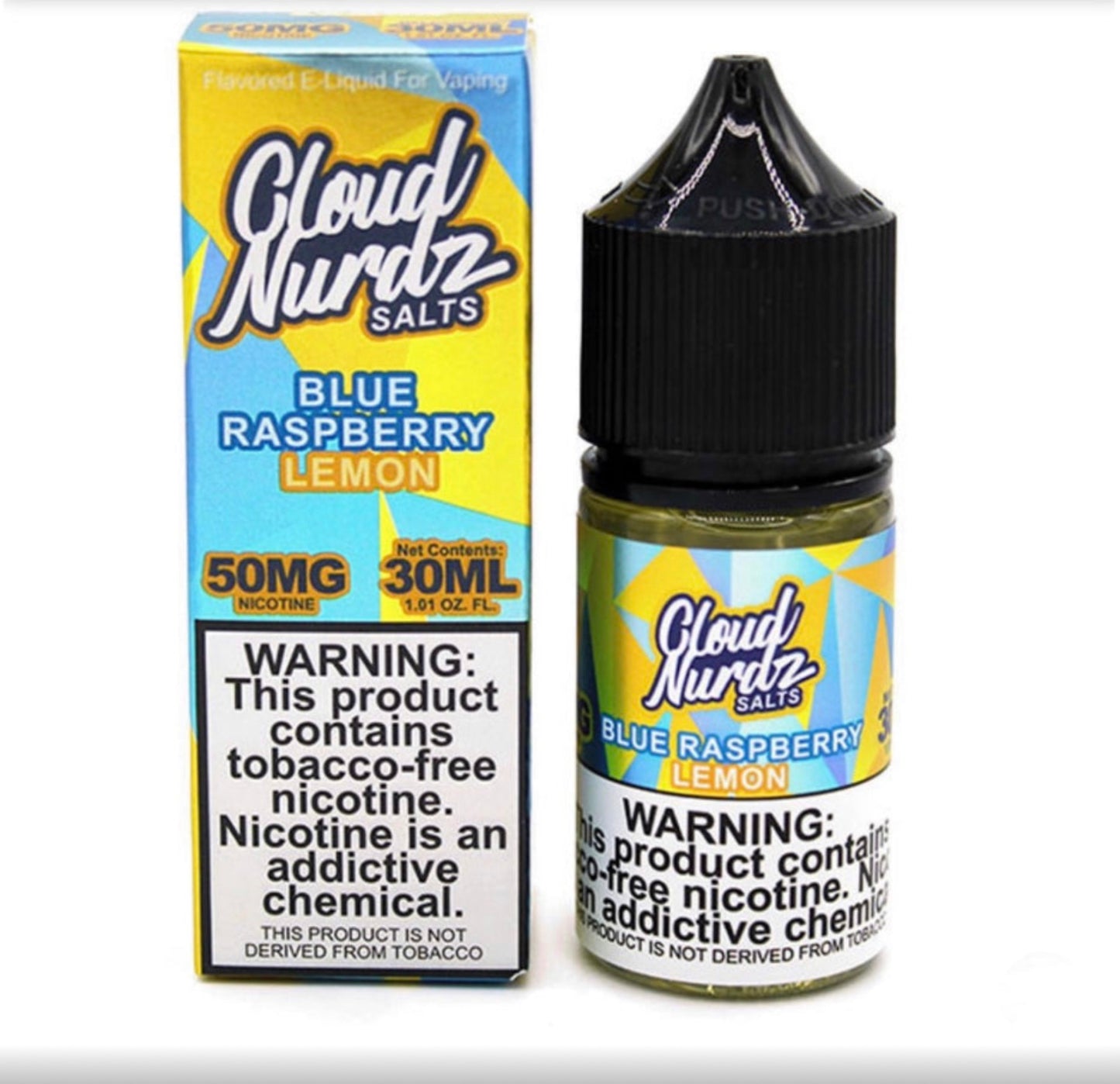 Cloud Nerdz Salt Nic (Blue Raspberry Lemon 50mg)