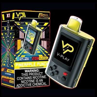 V Play Vape Child Lock Craftbox V-Play 20K Vape(With Built-in Gaming Vape  Flavors Australia